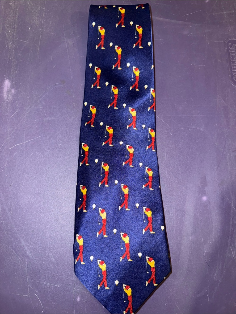 Giorgio Armani golf tie